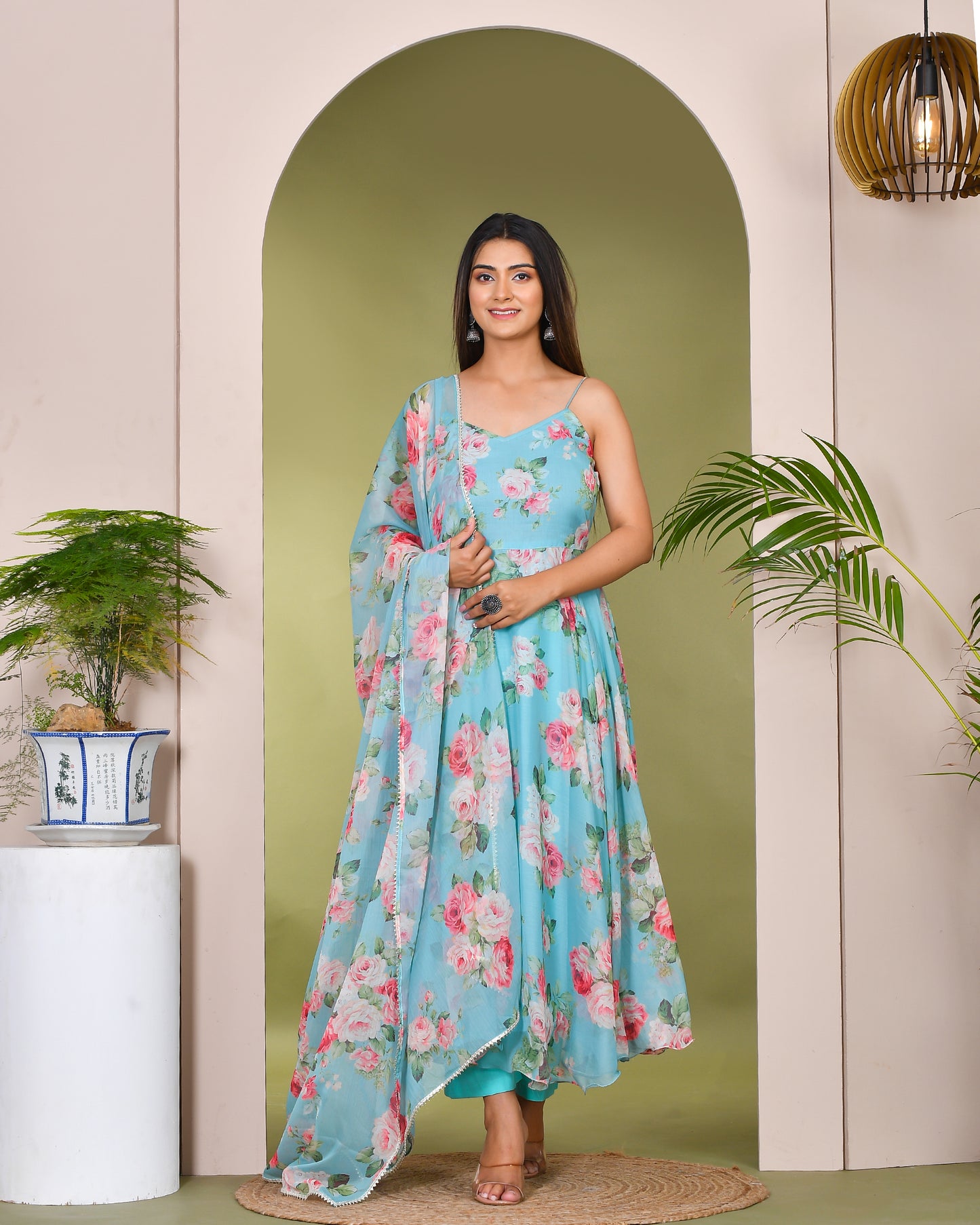 GULZARI PRINTED SUIT SET