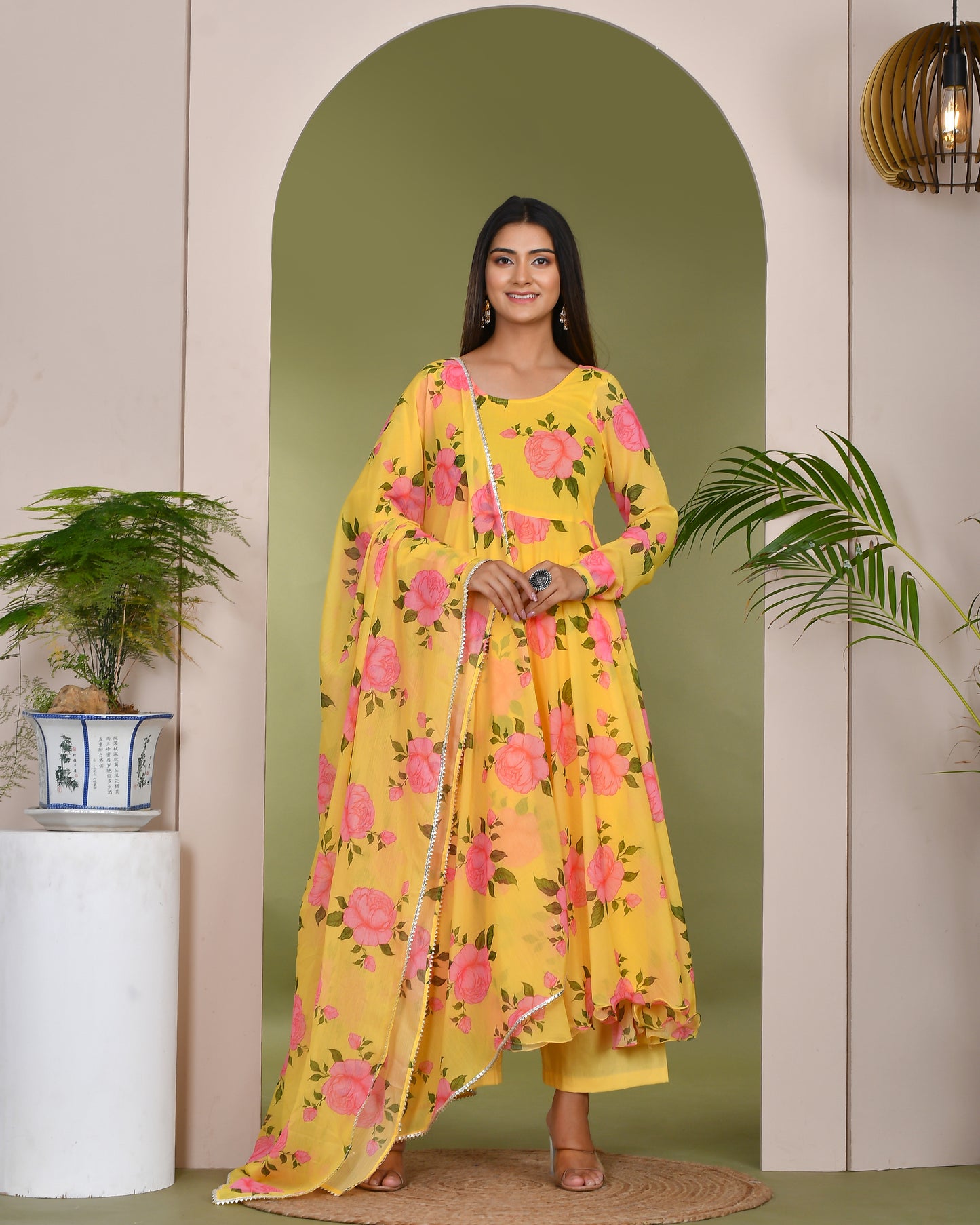 MANDAKINI MUSLIN SUIT SET