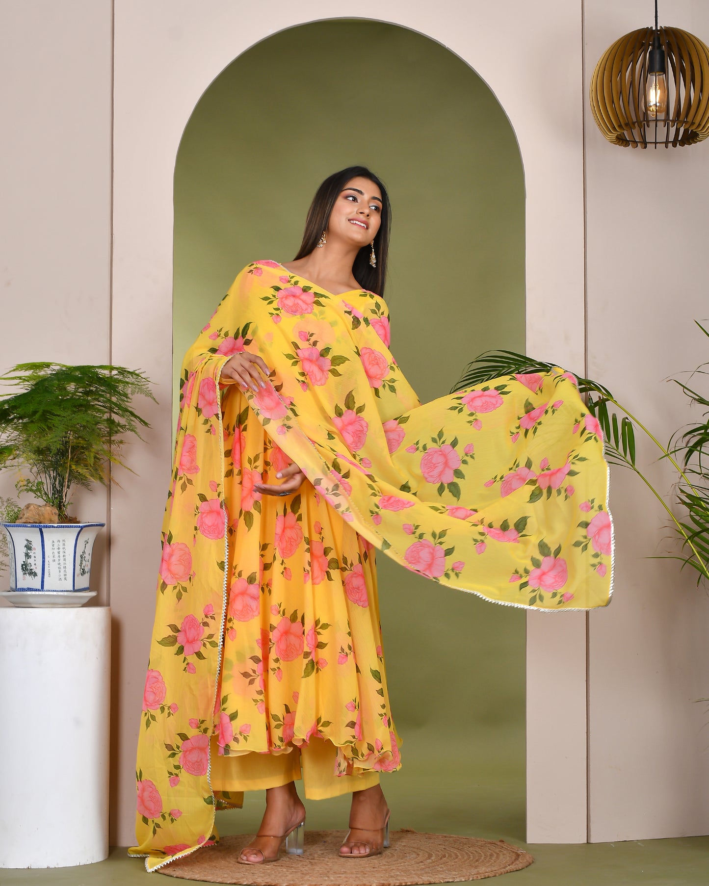 MANDAKINI MUSLIN SUIT SET