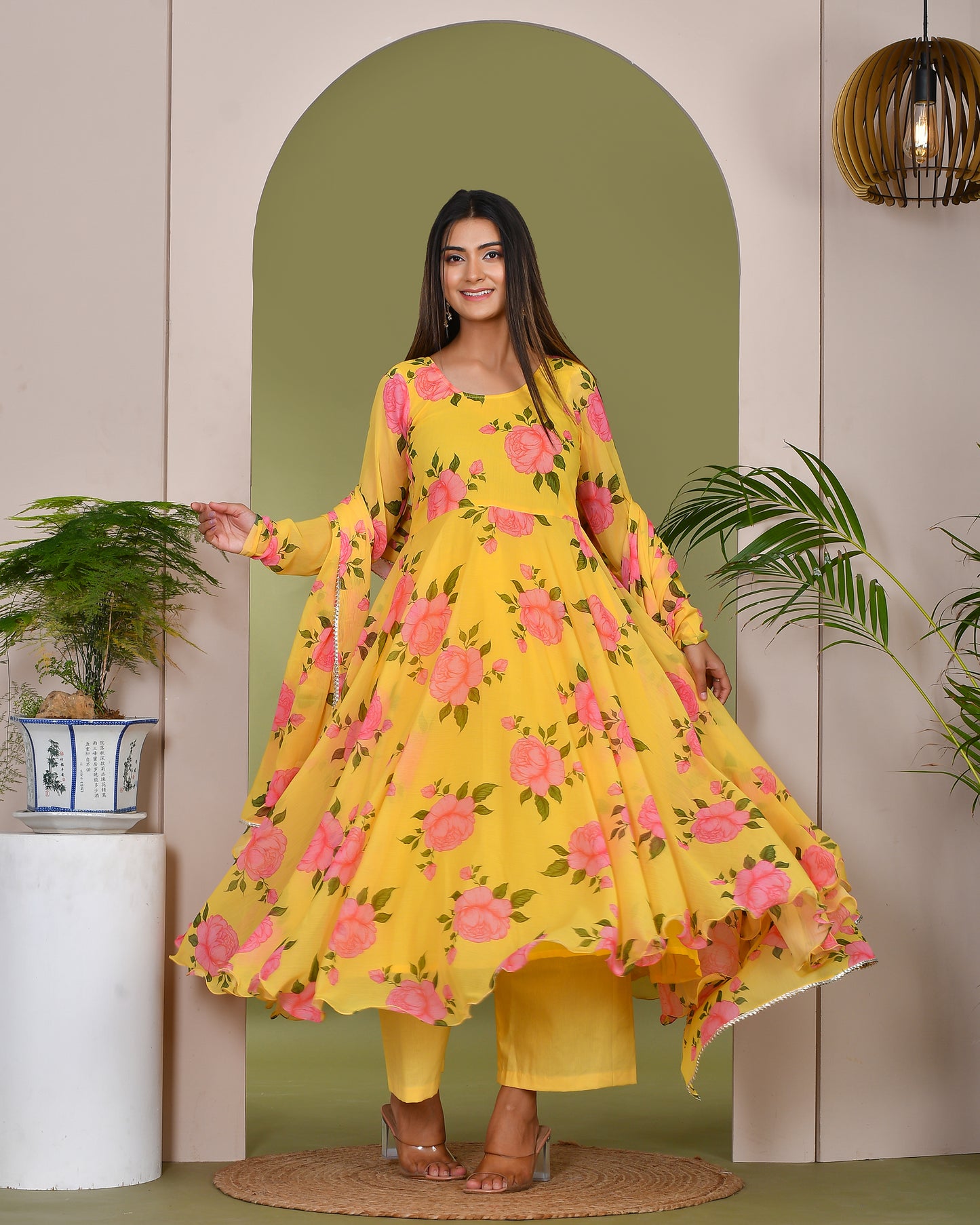 MANDAKINI MUSLIN SUIT SET