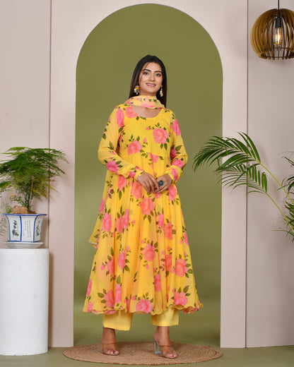 MANDAKINI MUSLIN SUIT SET