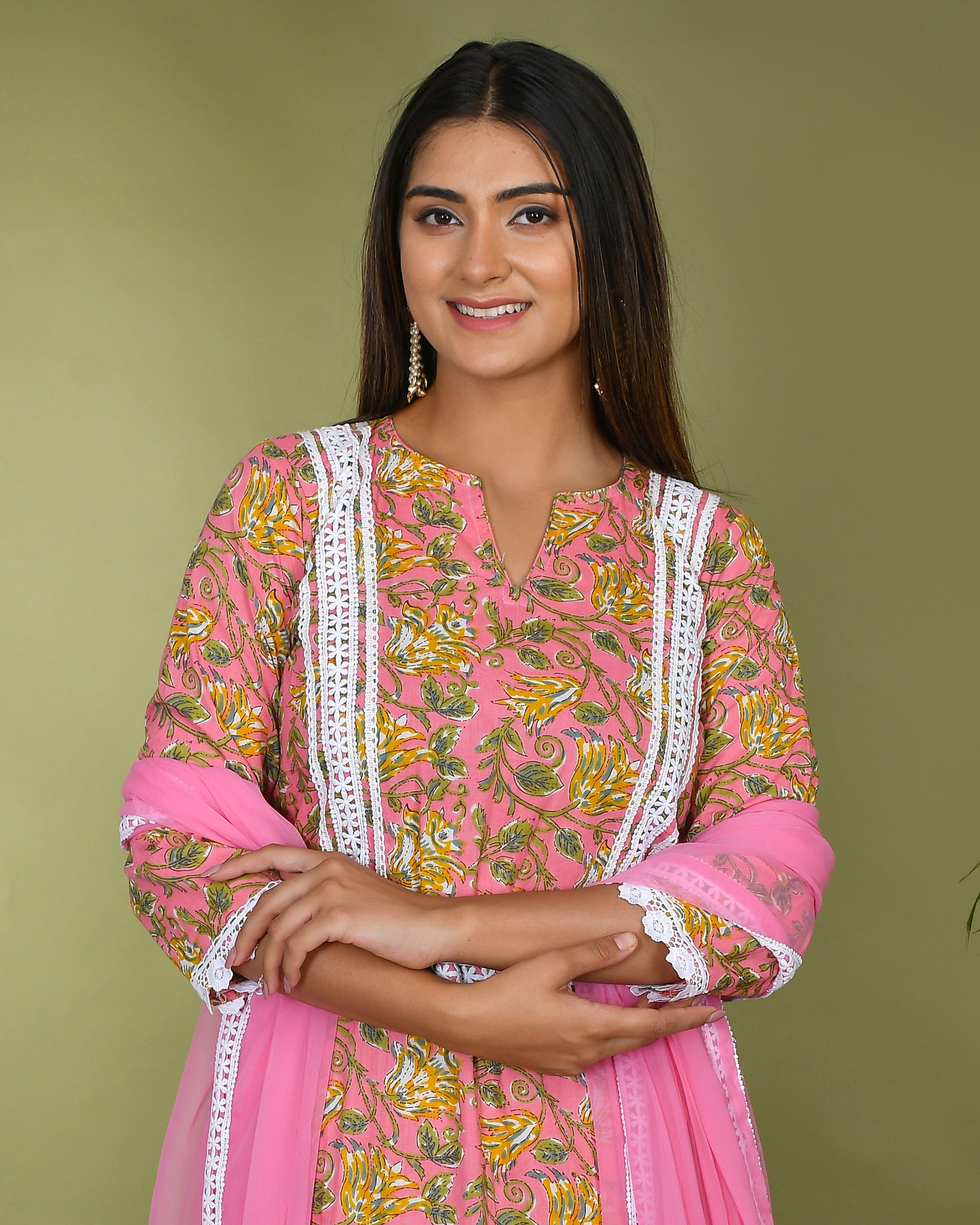 GULFAM PINK SUIT SET