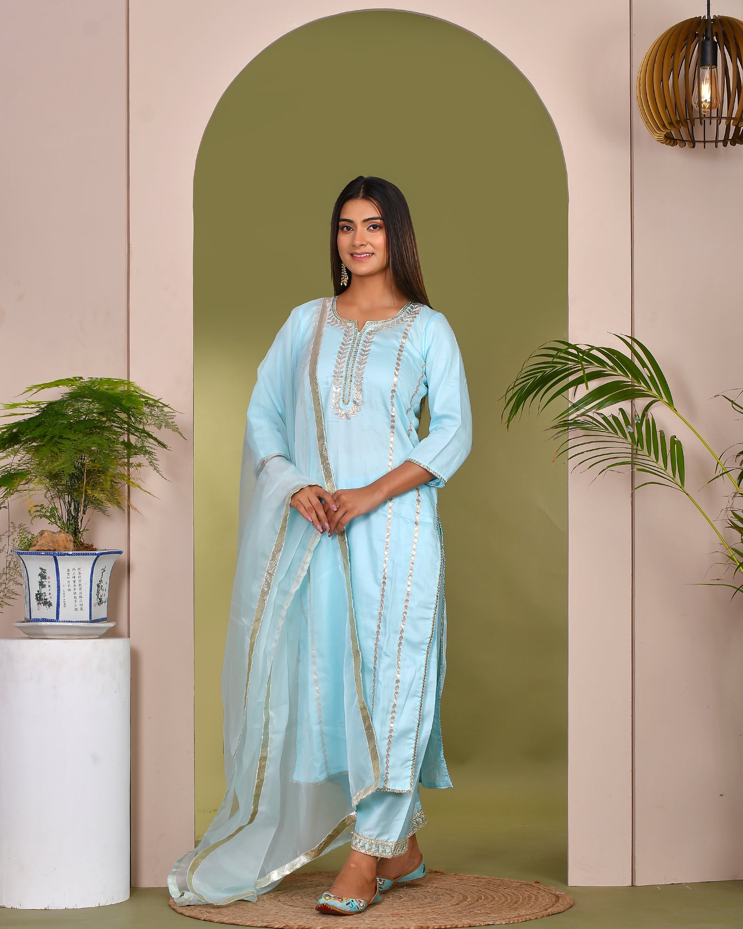 MEGHA GOTA PATTI SUIT SET