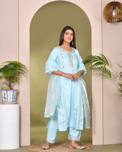 MEGHA GOTA PATTI SUIT SET
