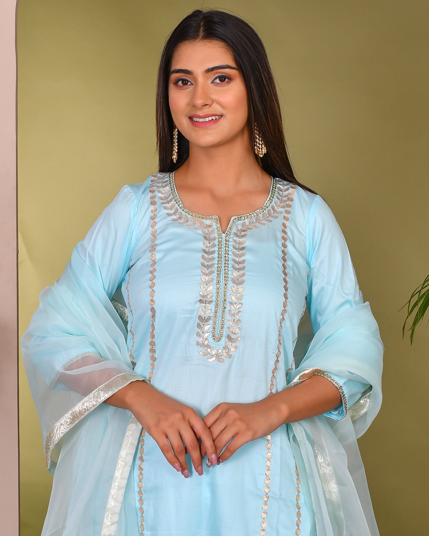 MEGHA GOTA PATTI SUIT SET