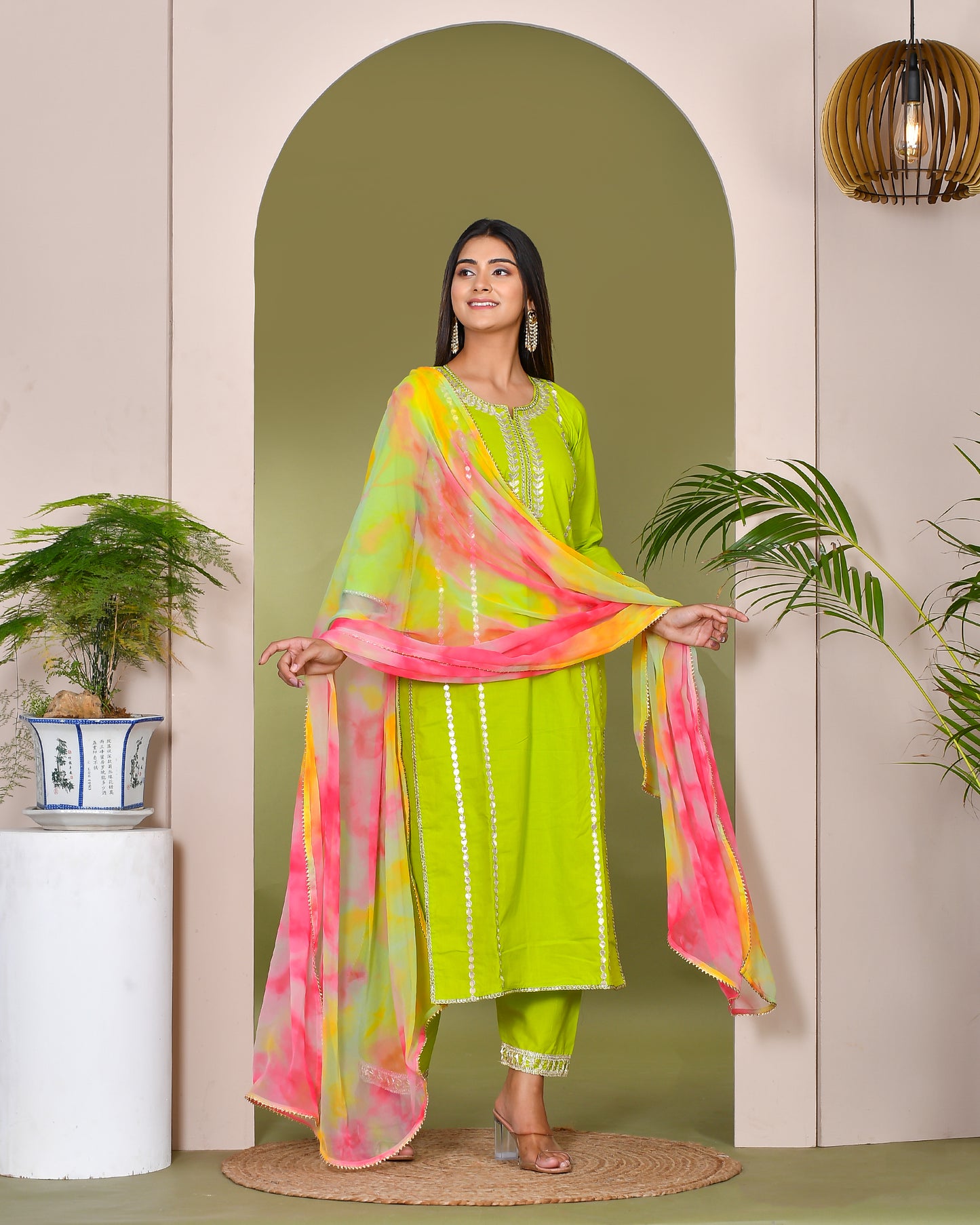 SIRAT GOTA PATTI SUIT SET