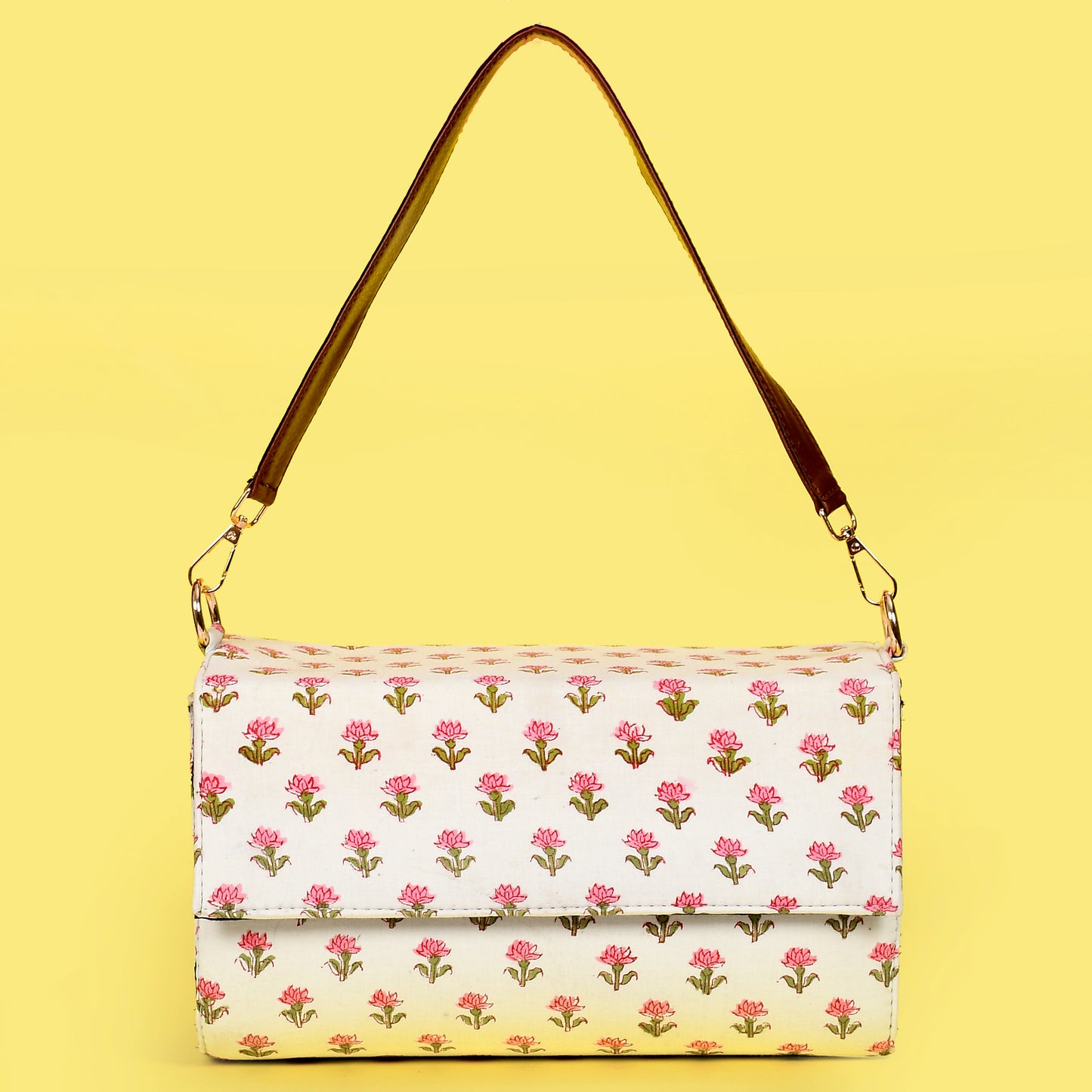 FLORENCE HAND BLOCK PRINTED BAG