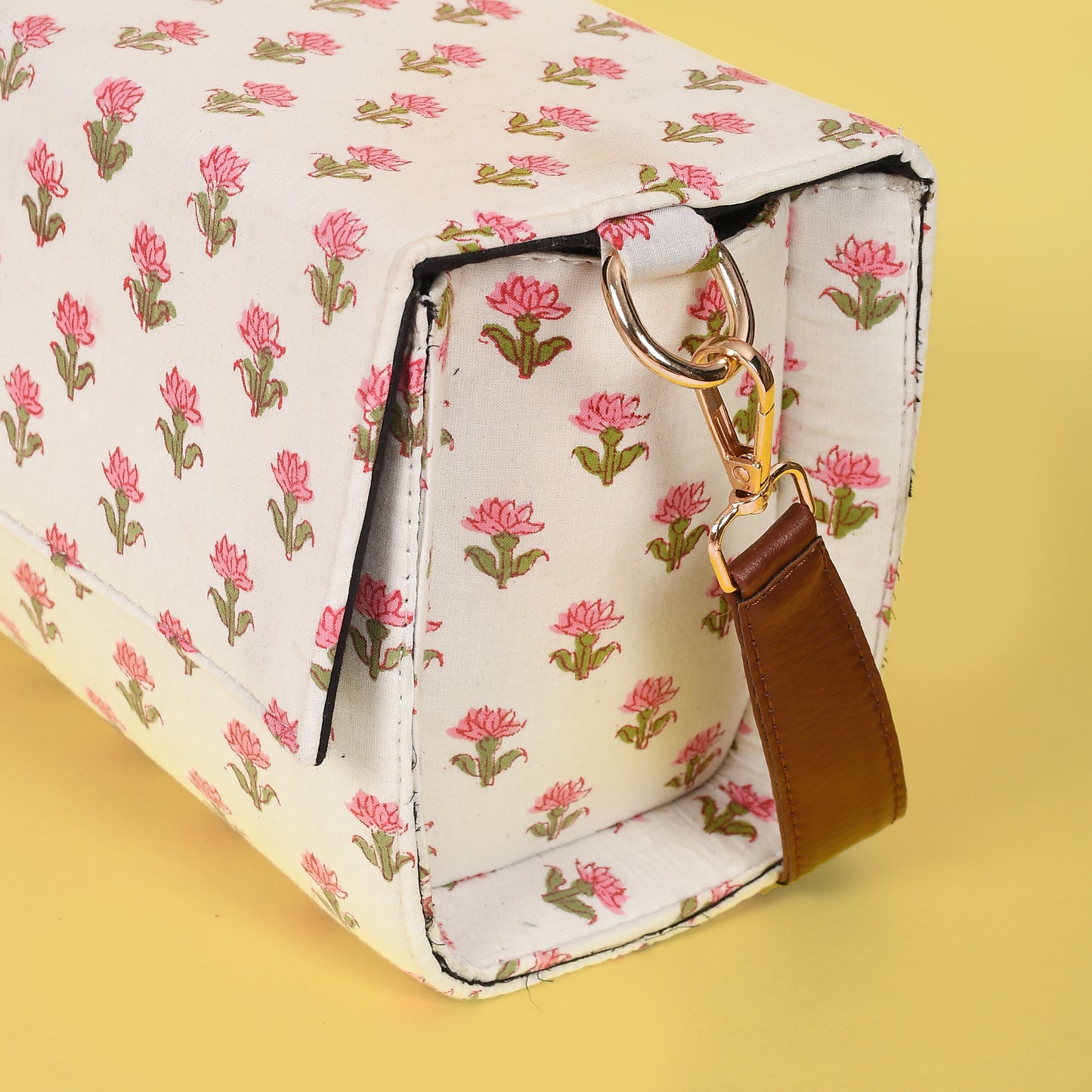 FLORENCE HAND BLOCK PRINTED BAG