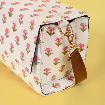 FLORENCE HAND BLOCK PRINTED BAG