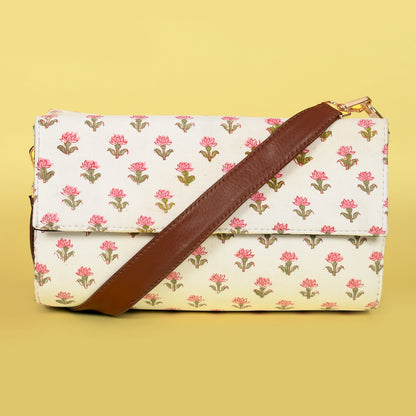 FLORENCE HAND BLOCK PRINTED BAG