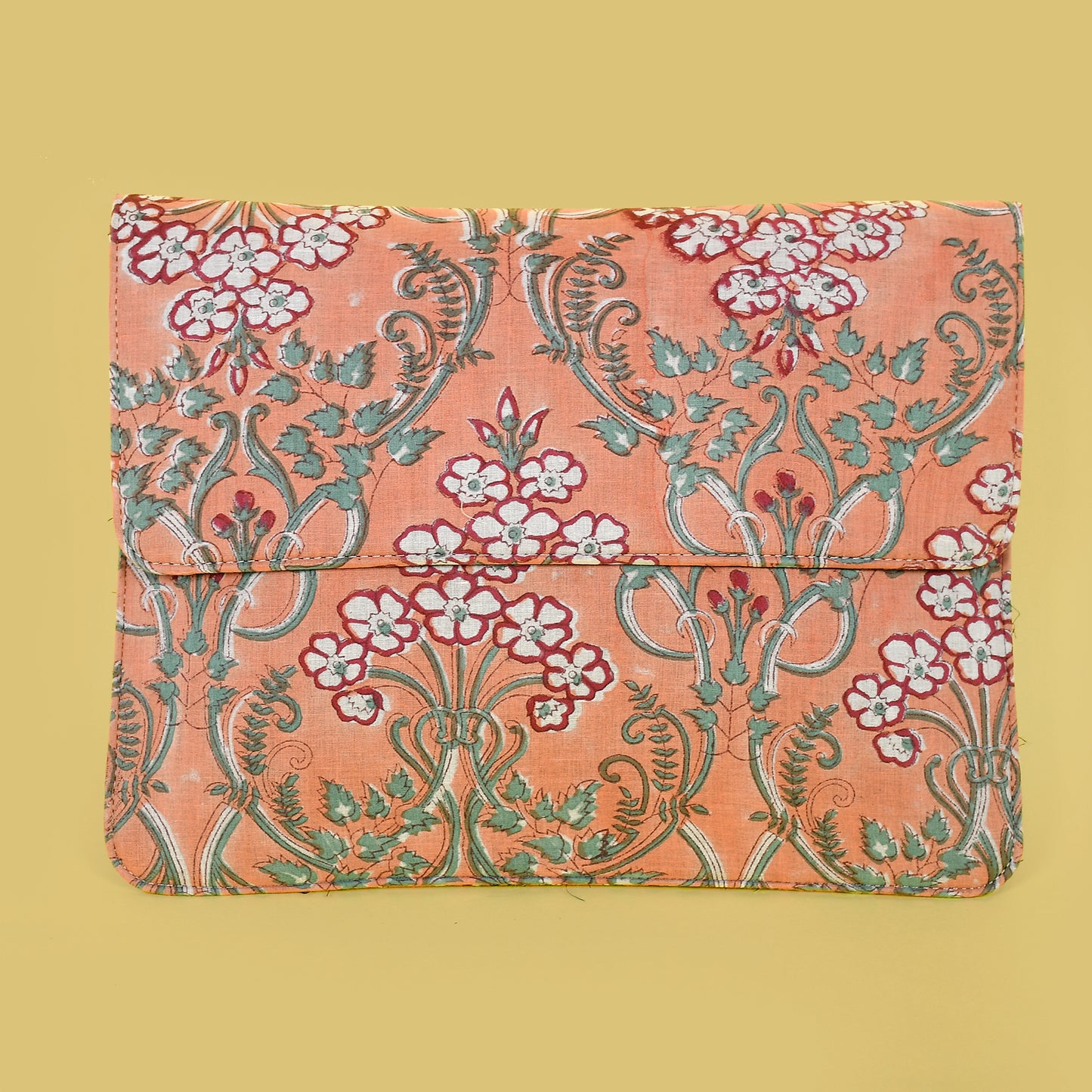 PANACHE HAND BLOCK PRINTED LAPTOP SLEEVE