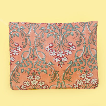 PANACHE HAND BLOCK PRINTED LAPTOP SLEEVE