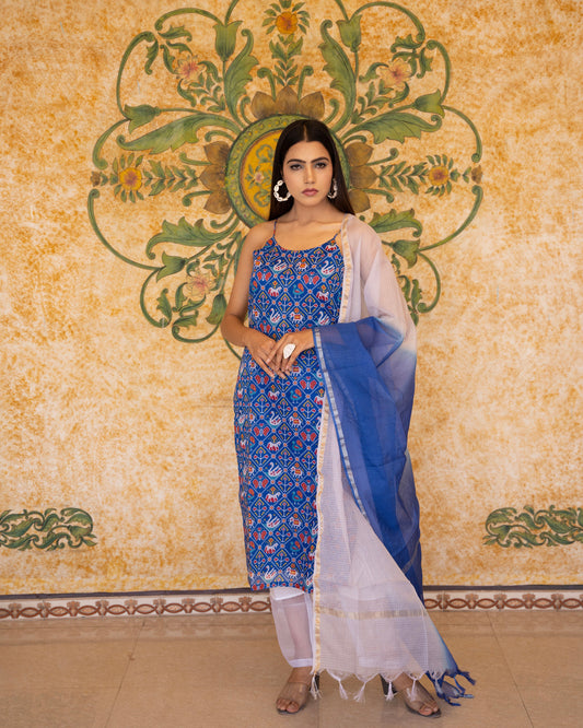 MAYURI PATOLA PRINTED SUIT SET